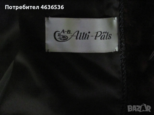 Дамско палто , кожух естествен косъм, норка,шведска фирма, снимка 6 - Палта, манта - 53112379