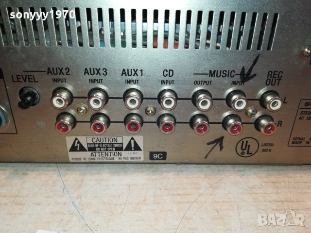 sony stereo mixing ampli-made in japan-120v/60hz, снимка 12 - Ресийвъри, усилватели, смесителни пултове - 30256581