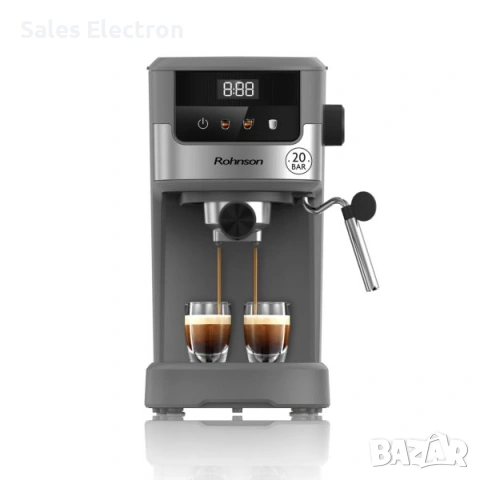 Продавам нова - Кафемашина за еспресо, Rohnson R-98019, 20 бара