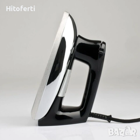 Ютия Girmi, ST91, 900W, Гладеща повърхност от алуминий, Черен/ Инокс, снимка 2 - Ютии - 54175663