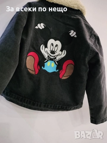 Mickey Mouse Детско Дънково Яке Мики Маус Код Детски Находки25