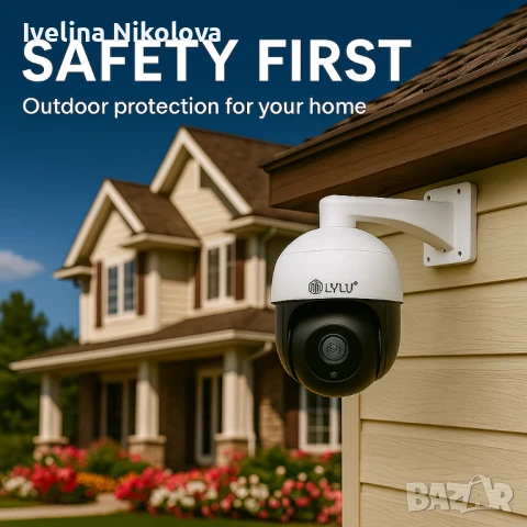 Куполна WIFI камера за видеонаблюдение, снимка 9 - Комплекти за видеонаблюдение - 51415540