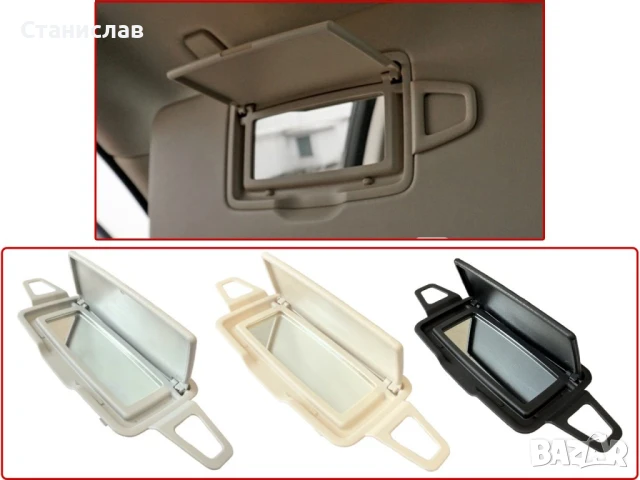 Капак с огледало на сенник за Mercedes C-Class W205, снимка 4 - Части - 50637870