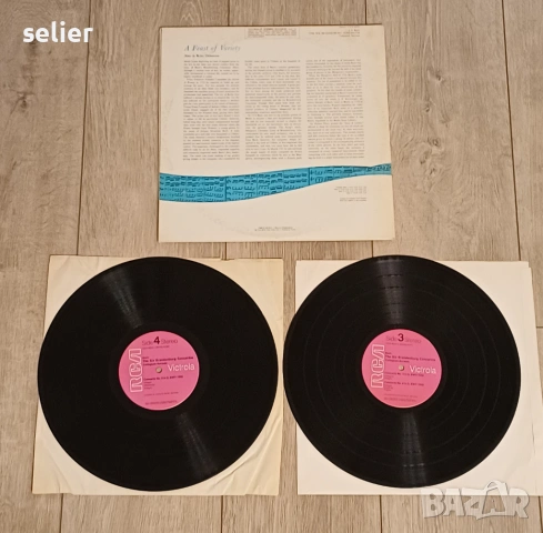 Bach, Collegium Aureum ‎– The Six Brandenburg Concertos Двойна плоча-GATEFOLD Издание 🇺🇸 USA 1968г, снимка 2 - Грамофонни плочи - 53058280