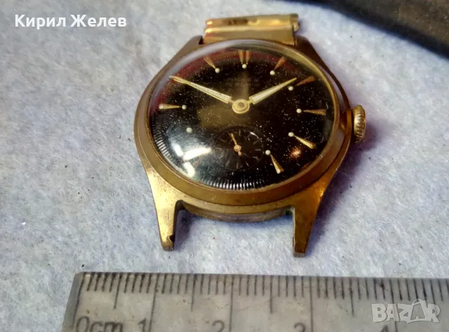 ANKER 15 RUBIS ANTIMAGNETIC Стар РЯДЪК МЕХАНИЧЕН РЪЧЕН НЕМСКИ ЧАСОВНИК РАБОТЕЩ 49584, снимка 7 - Антикварни и старинни предмети - 48443928