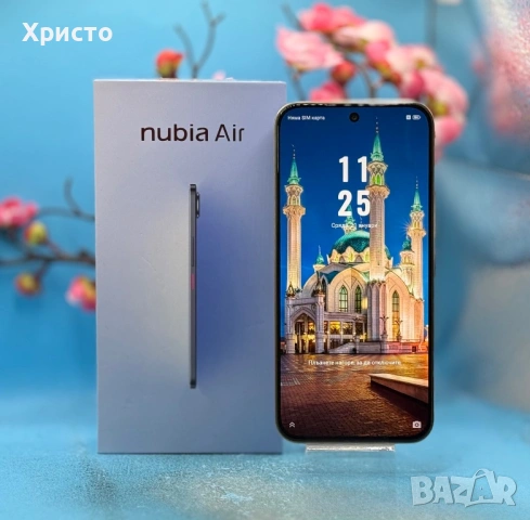 Смартфон ZTE nubia AIR, Dual SIM, 8GB, 256GB, 5G, Titanium Desert  , снимка 4 - Други - 53207718