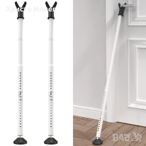 Лост за залостване на врата телескопичен стопер Подпора