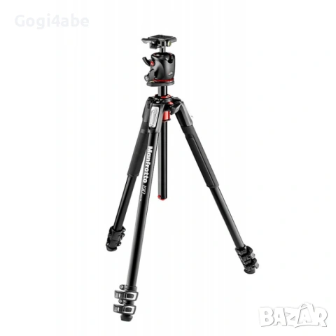 Статив Manfrotto с ябълковидна глава, снимка 5 - Чанти, стативи, аксесоари - 53878246