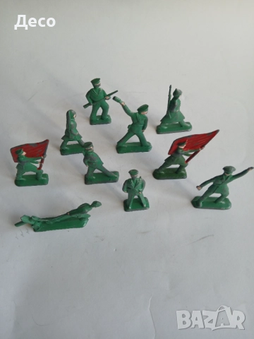 Стари метални руски фигурки войници., снимка 2 - Колекции - 52273737