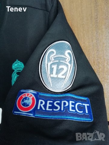 Real Madrid Adidas оригинална фланелка тениска Реал Мадрид 2017/2018 Champions League , снимка 3 - Тениски - 36761860