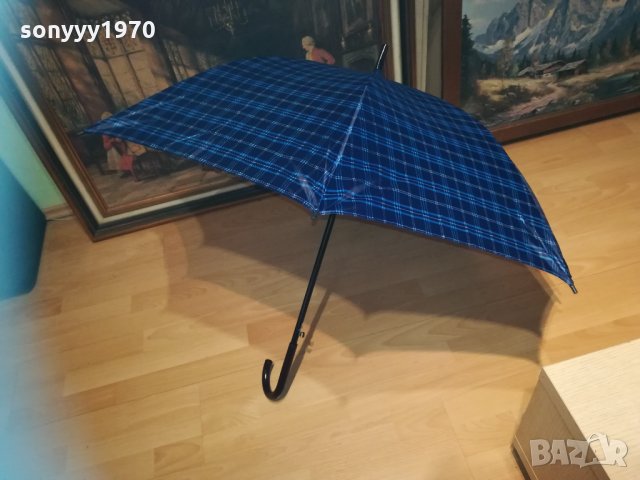 Кариран сгъваем чадър с метален механизъм 2810202023, снимка 3 - Други - 30591110