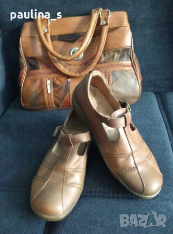 Естествена кожа / Ортопедични обувки "NewDress" comfort, снимка 1 - Дамски ежедневни обувки - 29644357