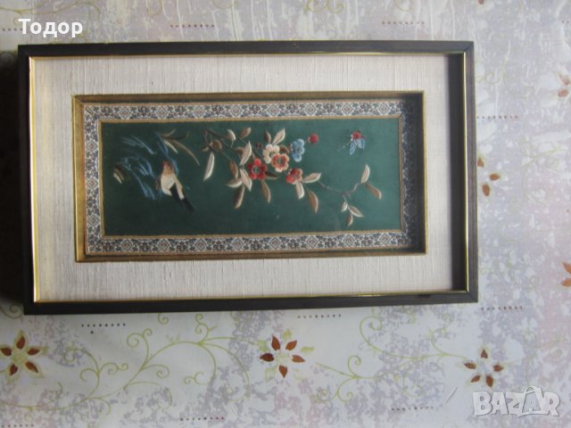 Невероятен старинен гоблен , снимка 3 - Гоблени - 31823882