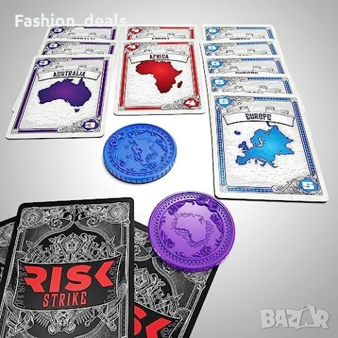 Нова Hasbro Gaming Игра с карти и зарове бърза стратегическа 2-5 играча Семейно Парти , снимка 8 - Карти за игра - 42427597