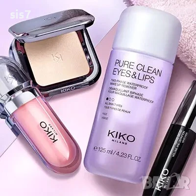 Двуфазен препарат за премахване на грим от Кико Милано