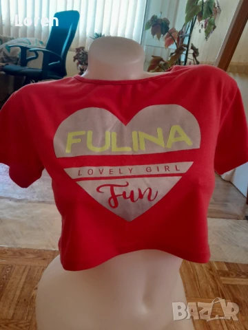 ❤️⭐Miss Azur⭐❤️Много къса атрактивна тениска 