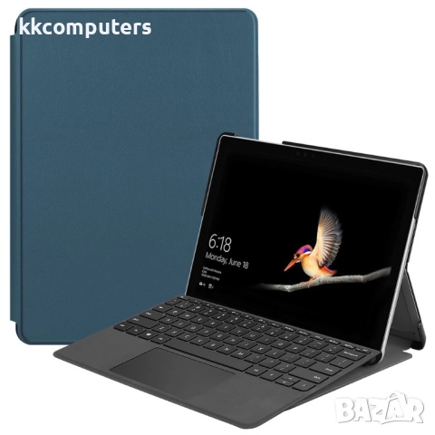 Microsoft Surface Go 2 Кожен Калъф и Протектор, снимка 9 - Калъфи, кейсове - 52720598