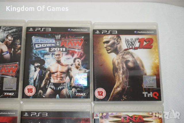 Игри за PS3 WWE Smackdown VS Raw 2008/2009/2010/2011/WWE12/W2K17/TNA IMPACT, снимка 3 - PlayStation конзоли - 43642194