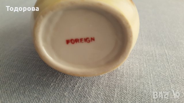 Порцеланова вазичка, снимка 4 - Антикварни и старинни предмети - 31867830