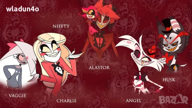 HAZBIN HOTEL -плюшени герои-30лв, снимка 2 - Плюшени играчки - 49021143