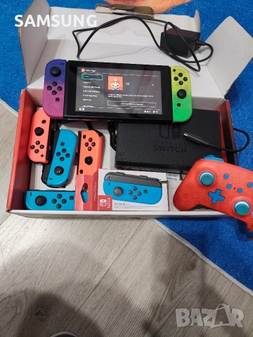 Nintendo Switch - HAC-01 (-01), снимка 7 - Nintendo конзоли - 52921394