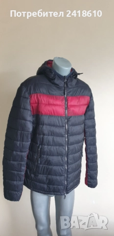 Armani Jeans AJ Puffer Jacket Mens Size 56 - XL / 2XL ОРИГИНАЛ! Мъжко Двулицево Яке !, снимка 3 - Якета - 52052268