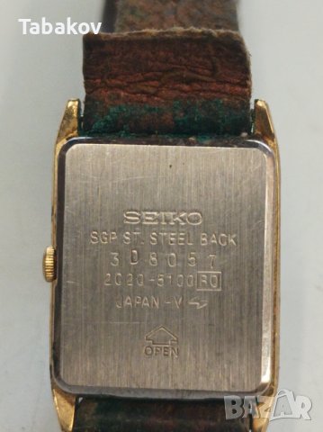 Seiko quartz 2C20-5100. Часовник Сейко, снимка 4 - Други ценни предмети - 38425791