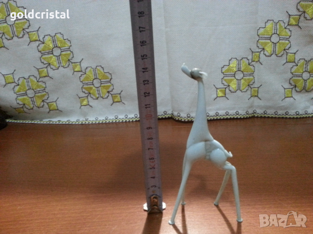 Стъклена фигурка , снимка 4 - Антикварни и старинни предмети - 44700973