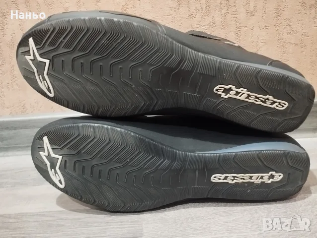 Мото боти-alpinestars-sector waterproof!Номер-45,5!, снимка 6 - Мотоциклети и мототехника - 55740600