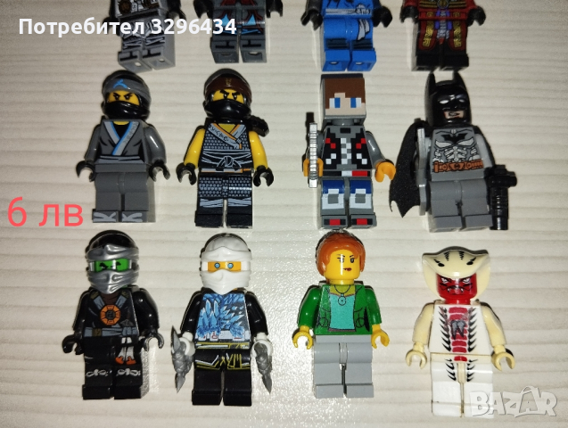 Лего фигурки Ninjago , снимка 4 - Мебели за детската стая - 44700011