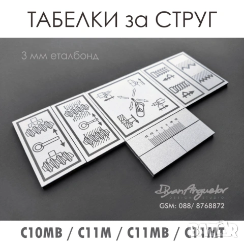 Таблица с резби за струг C10-MB / С11-М / С11-МВ / C11-MT , снимка 5 - Стругове - 43977673