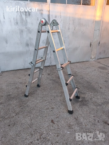 ПРОФЕСИОНАЛНА АЛУМИНИЕВА СТЪЛБА, снимка 4 - Други - 52929021