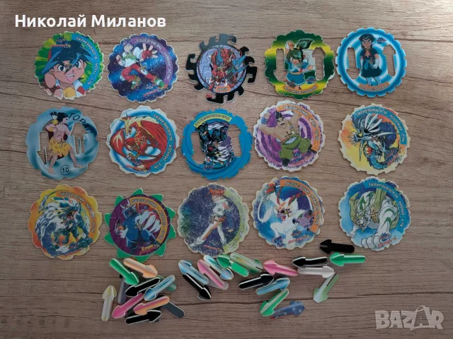 Лот ретро тазове 2000s: Pokemon, Yu-Gi-Oh, Beyblade, Harry Potter, снимка 5 - Колекции - 55904888