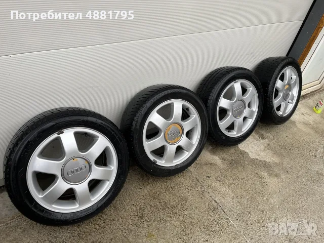  Алуминиеви Джанти 15” за Ауди, снимка 3 - Гуми и джанти - 56509736