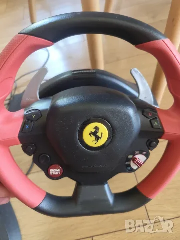 волан с педали thrustmaster Ferrari 458
