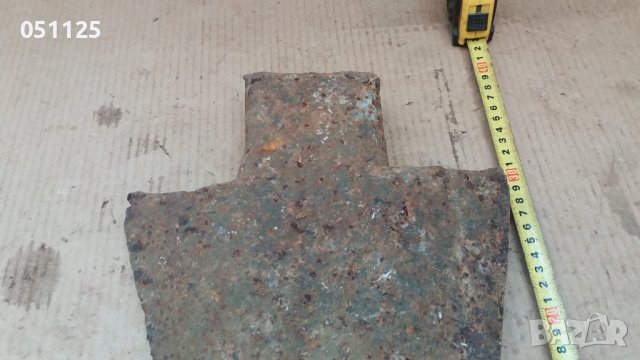 масивен кован възрожденски лемиш, рало, плуг , снимка 3 - Антикварни и старинни предмети - 38015272