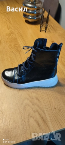 Боти от Естествена кожа "Martini", снимка 9 - Дамски боти - 52343277