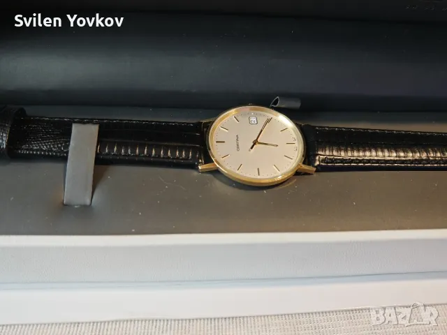 Продавам златен ръчен часовник certina  18к, снимка 3 - Мъжки - 50415165