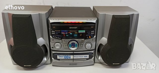 Аудио система SHARP CD-PC651H, снимка 2 - Аудиосистеми - 30961680