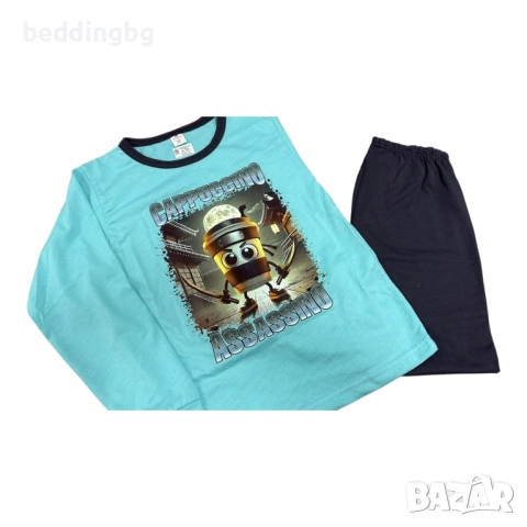 #Детска #Памучна #Пижама с анимационнни герои , снимка 6 - Детски пижами - 33975207