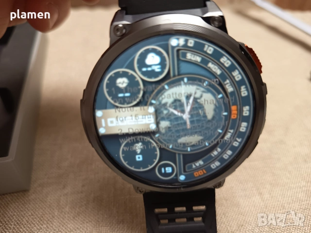 Мъжки смарт часовник/Smart Watch, снимка 10 - Смарт гривни - 53144293