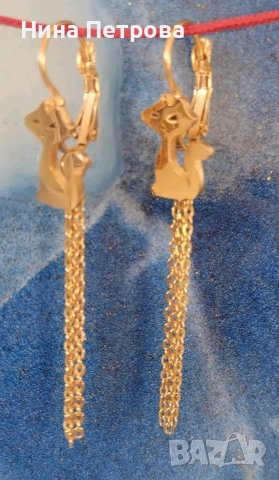 Два чифта обеци на цената на един, снимка 10 - Бижутерийни комплекти - 52853875