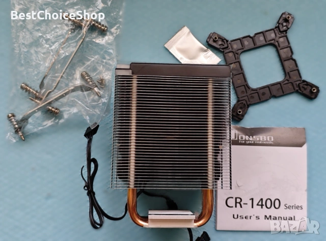 охладител за процесор Jonsbo CR-1400 ARGB. , снимка 3 - Други - 53115691