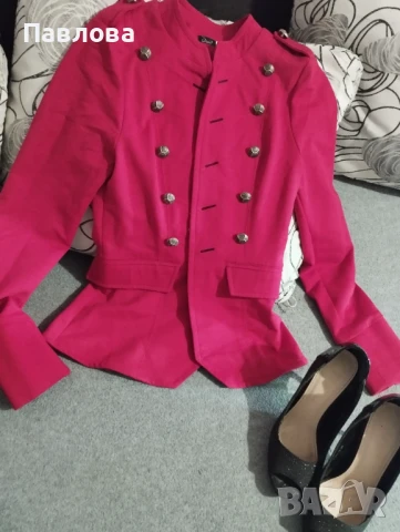 Спортно - eлегантно сако S номер , снимка 5 - Сака - 50874836