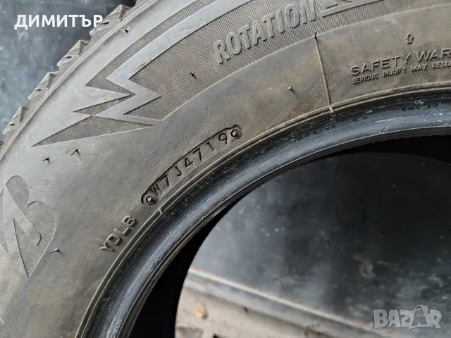 2бр.зимни гуми BRIDGESTONE 235 65 17 DOT19 цена за брой, снимка 6 - Гуми и джанти - 50047105
