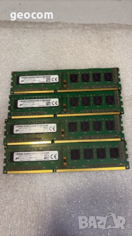 16GB (4x4GB) DDR3 Micron PC3-12800U (1600Mhz,CL-10,КИТ)