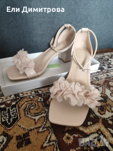 Елегантни сандали, на 6см ток. За 15€! 41 номер 