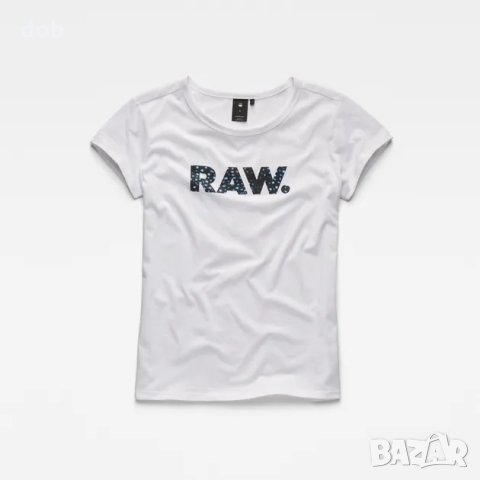 Нова тениска G star Deasty Straight T-Shirt, оригинал, снимка 3 - Тениски - 30988484