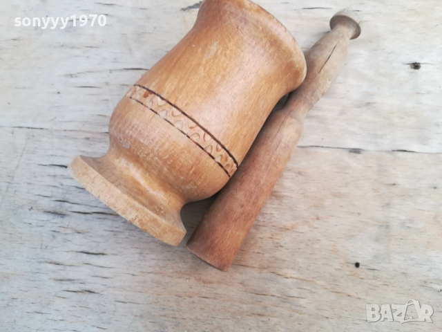 дървено хаванче-комплект 0909251202, снимка 3 - Антикварни и старинни предмети - 51651766