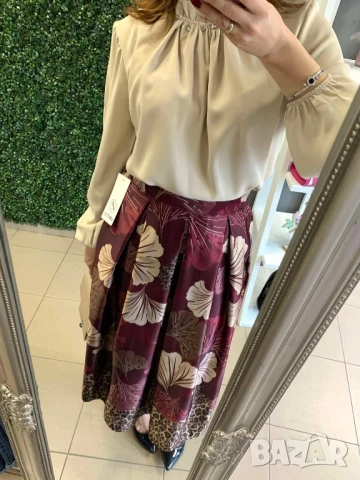 сатенена пола , снимка 3 - Поли - 50871485